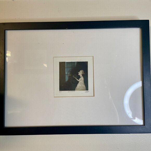 The Waitress Ltd Series Sepia Tint Lithograth Signed Stephen Francis Duffy - Picture 4 of 7